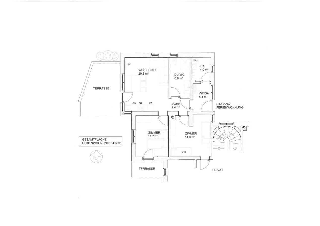 Ferienwohnung Daerflihof Bartholomäberg Extérieur photo